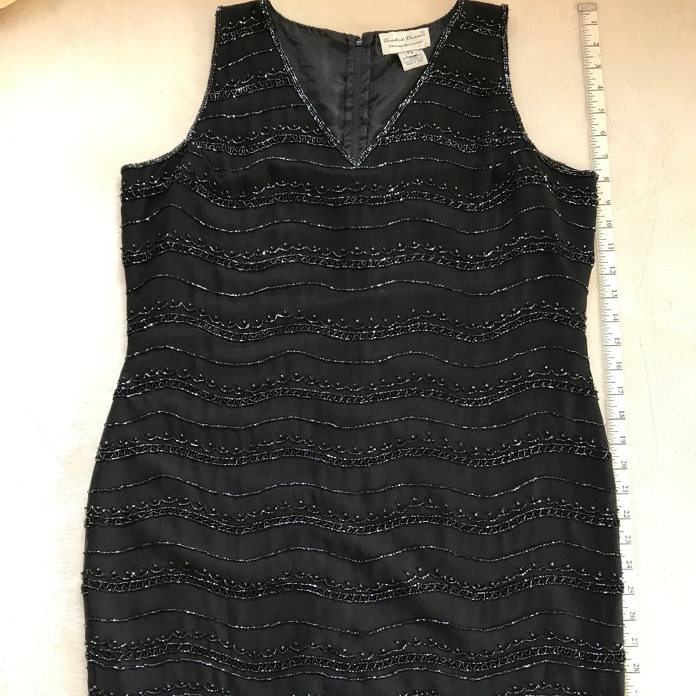 Beautiful beaded evening dress
